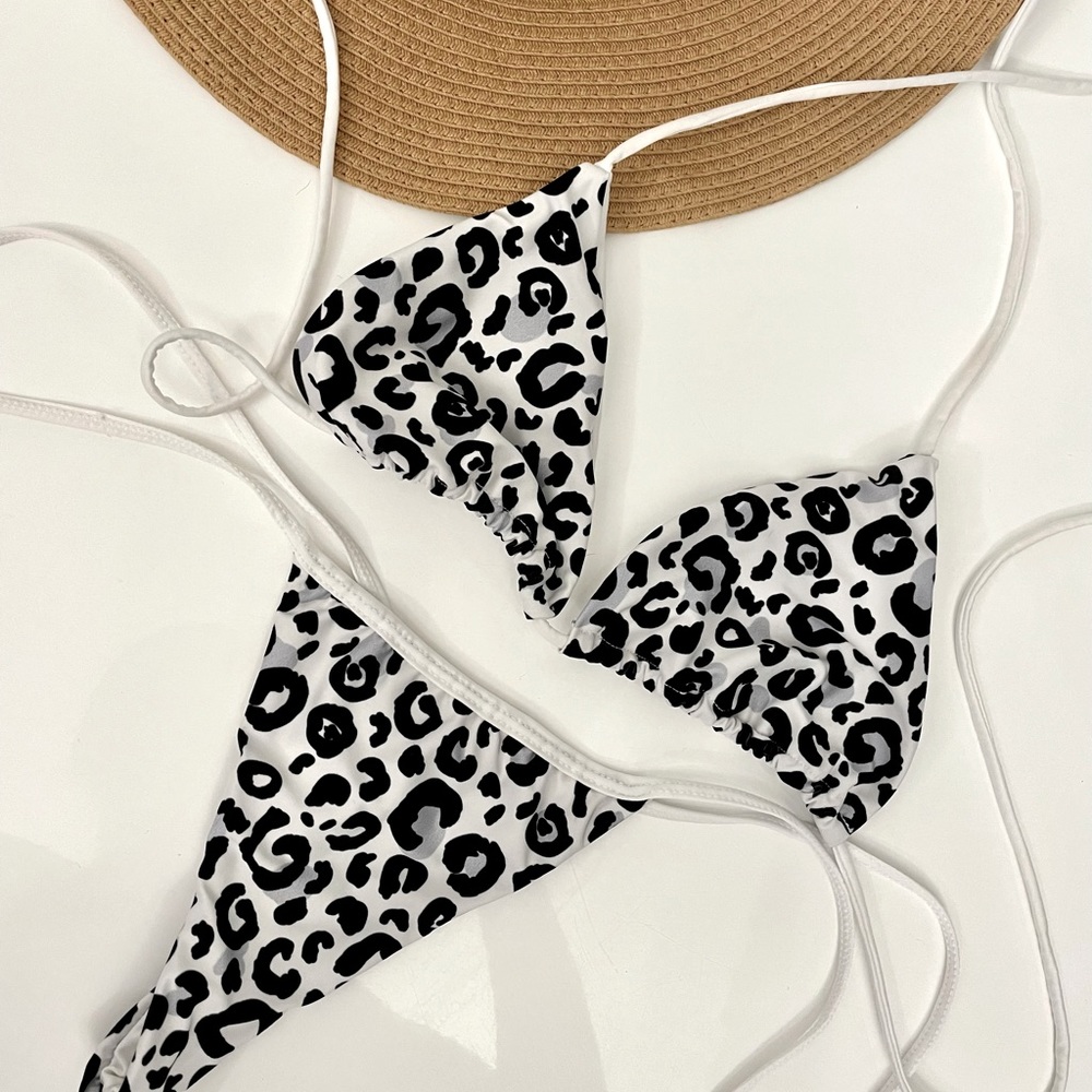 Cheetah 3 Pc swimsuit S